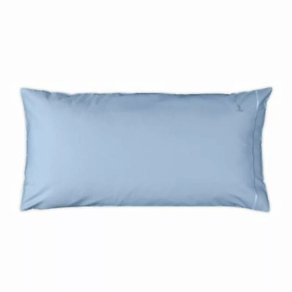 Möve Bettwäsche Luxury blau/silber Gr. 80 x 40 günstig online kaufen
