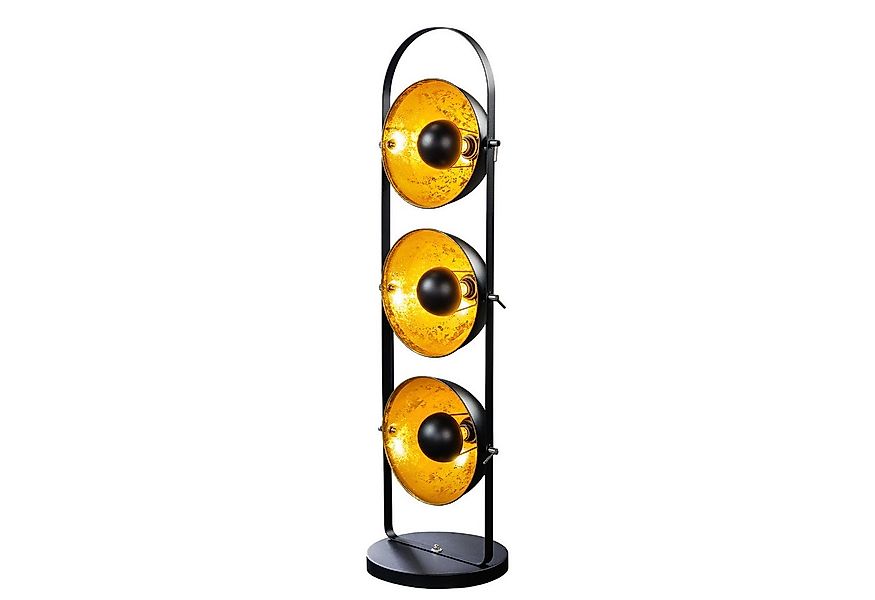 riess-ambiente Stehlampe STUDIO 130cm schwarz / gold, ohne Leuchtmittel, In günstig online kaufen