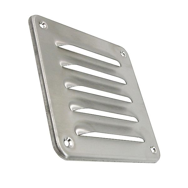 Häusler Edelstahl Lüftungsgitter LG-1212 L Lamellengitter 115 x 115 Abluftg günstig online kaufen