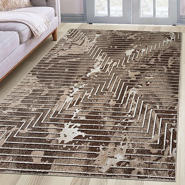 my home Teppich »Leiga, 3D-Effekt, leichter Glanz, Scandi-Look«, rechteckig günstig online kaufen