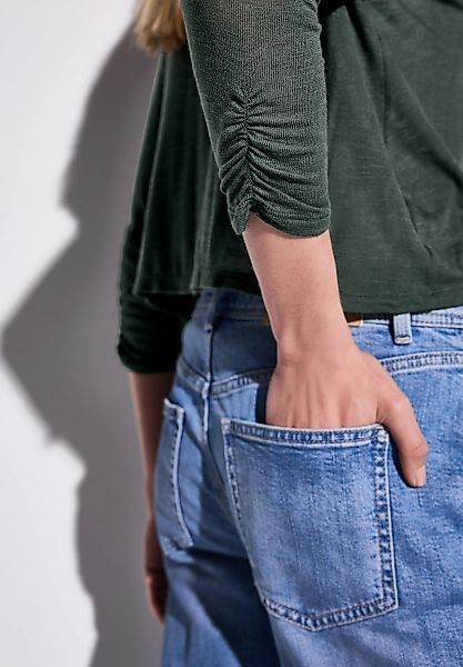 STREET ONE Shirtjacke "Style Suse", mit Stretchanteil günstig online kaufen