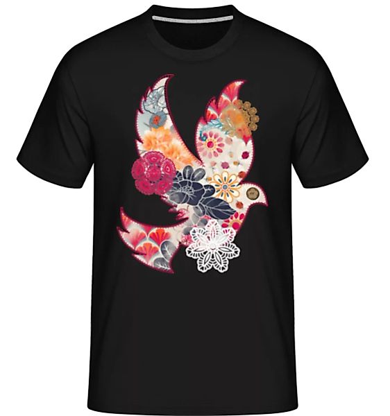 Vogel Collage Aufgenäht · Shirtinator Männer T-Shirt günstig online kaufen