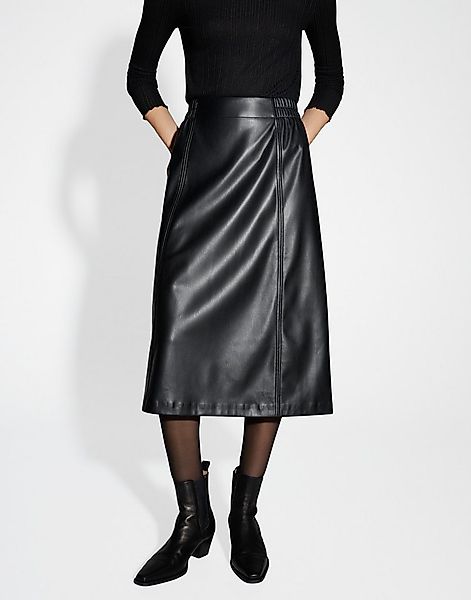 OPUS Lederrock ROGA aus weichem Kunstleder günstig online kaufen