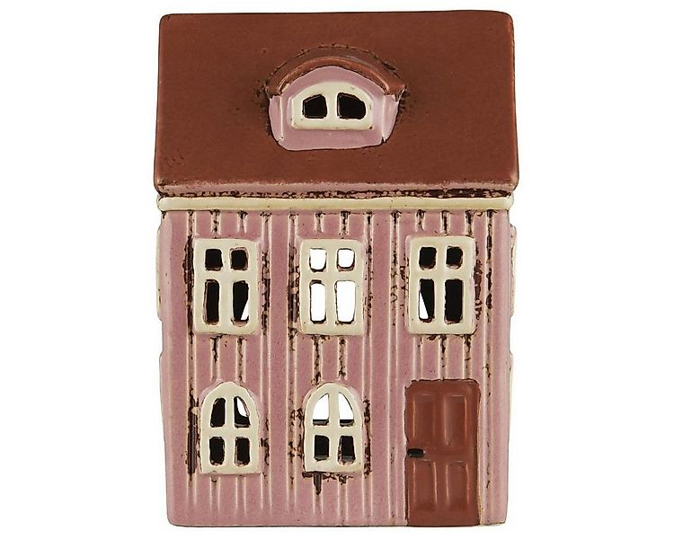 Ib Laursen Teelichthalter Teelichthaus Keramik Deko Licht Haus stimmungsvol günstig online kaufen