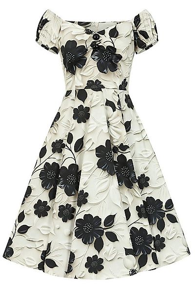 Hearts & Roses London A-Linien-Kleid Taylor Floral Swing Dress Retro Vintag günstig online kaufen