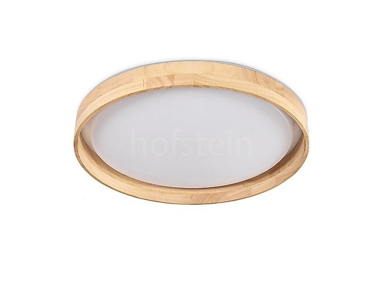 hofstein Deckenleuchte dimmbare Deckenleuchte aus Holz/Metall/Kunststoff in günstig online kaufen