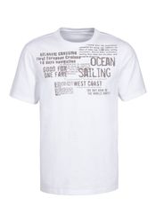 John Devin T-Shirt "mit Print" Regular-Fit, aus Slub-Qualität, mit Print günstig online kaufen
