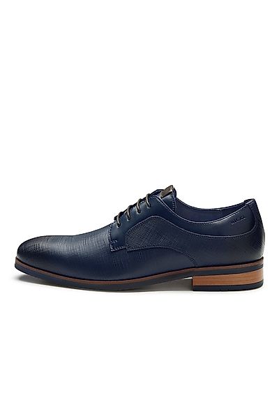 Digel Sio Schnürschuh Kontrast-Schnürsenkel, Perforiertes Leder günstig online kaufen