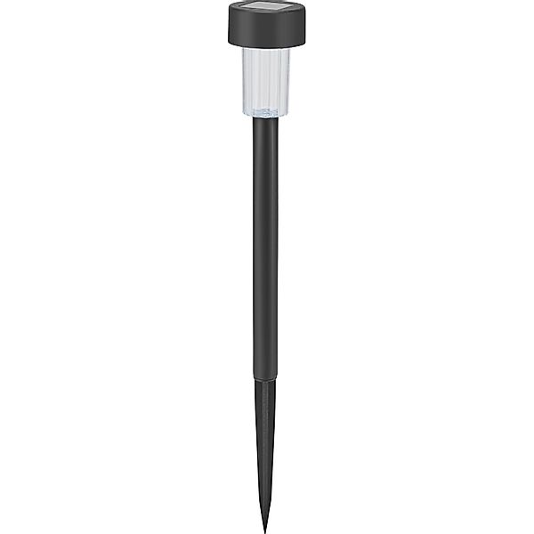 LED-Solarspieß 5,5 cm x 5,5 cm x 40 cm Schwarz günstig online kaufen