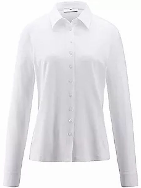 Jersey-Bluse Peter Hahn weiss günstig online kaufen