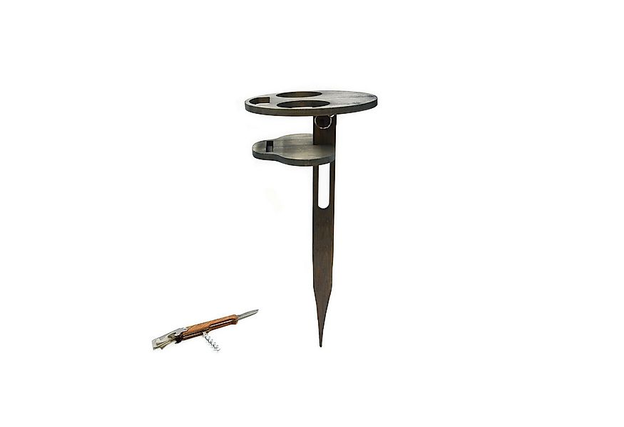 UNUS GARDEN Klapptisch Bierhalter klappbar,Biertisch aus Bambus (2-St) günstig online kaufen