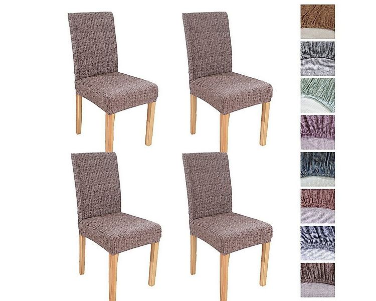 BYSURE Stuhlhusse, 2er 4er 6er Set Stuhlbezug für Stuhl Esszimmer günstig online kaufen