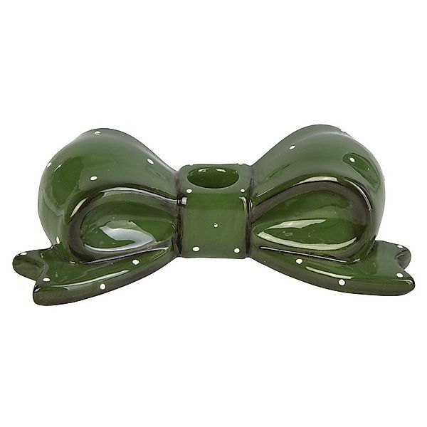 MICA Teelichthalter Kerzenhalter Schleife - grün günstig online kaufen