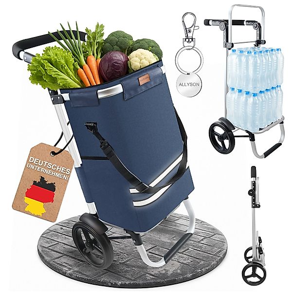 Allyson Einkaufstrolley Einkaufswagen klappbar, Einkauftrolley mit günstig online kaufen