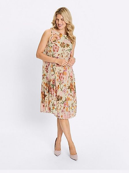 Sieh an! Etuikleid Plisseekleid Ärmellos günstig online kaufen