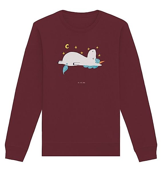 Mr. & Mrs. Panda Longpullover Größe S Einhorn Sternenhimmel - Burgundy - Ge günstig online kaufen