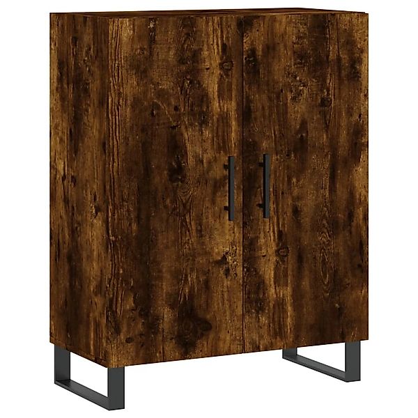 vidaXL Sideboard Räuchereiche 69,5x34x90 cm Holzwerkstoff 827753 günstig online kaufen