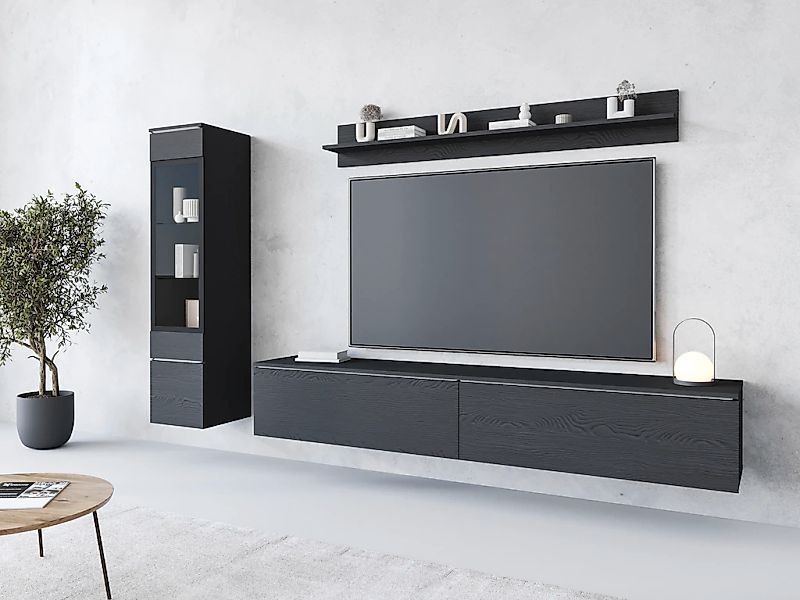 INOSIGN Wohnwand "VERA I, Vitrinen Türanschlag links/rechts wechselbar" Kom günstig online kaufen