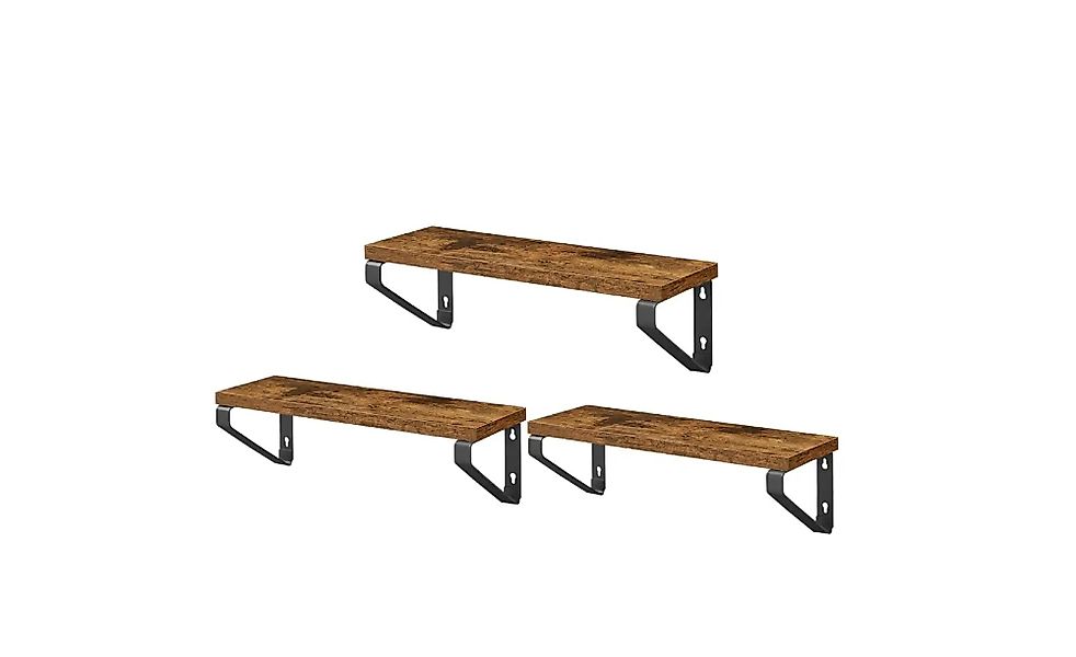 Wandregal   ¦ braun ¦ Maße (cm): B: 30 H: 11 Regale > Wandregale - Höffner günstig online kaufen