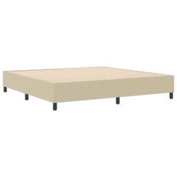 vidaXL Bett Boxspringbett Grau-Grün 200 x günstig online kaufen
