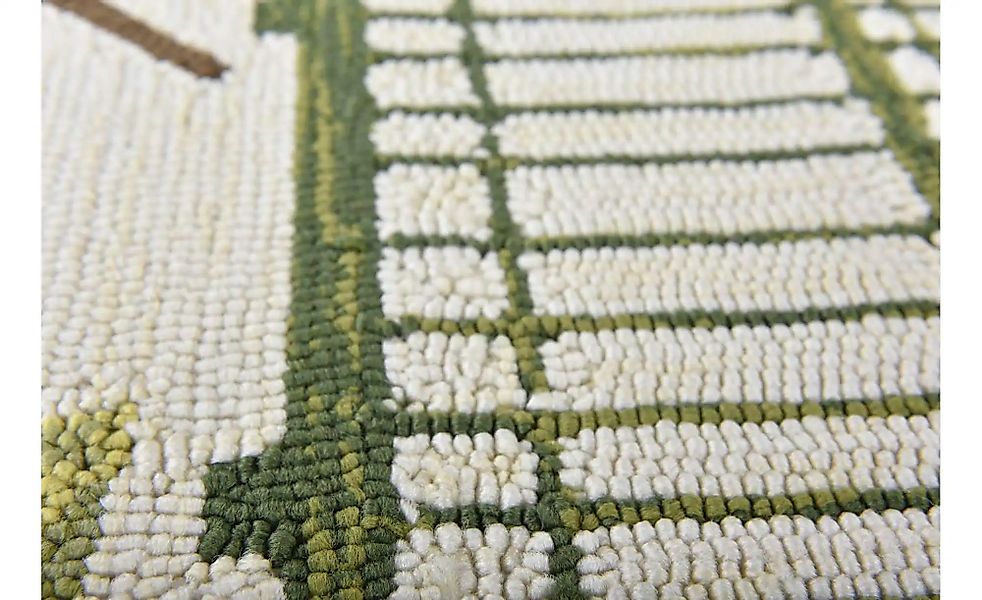 In-und Outdoor-Teppich  Rosetta ¦ weiß ¦ Synthetische Fasern ¦ Maße (cm): B günstig online kaufen