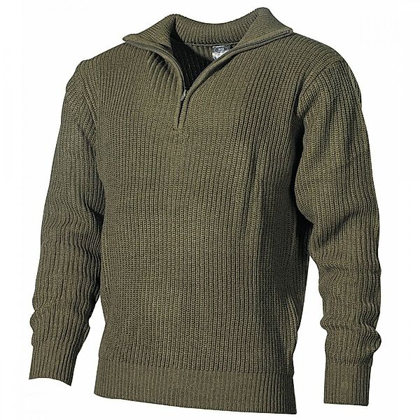 MFH Troyer Isländer Pullover, Troyer, oliv, günstig online kaufen