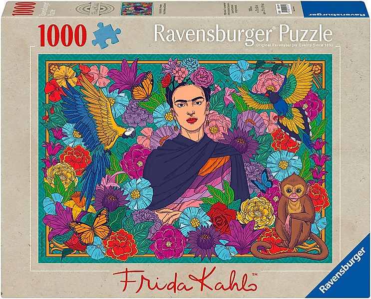 Ravensburger Puzzle Frida Kahlo's Paradies: Papageien, günstig online kaufen