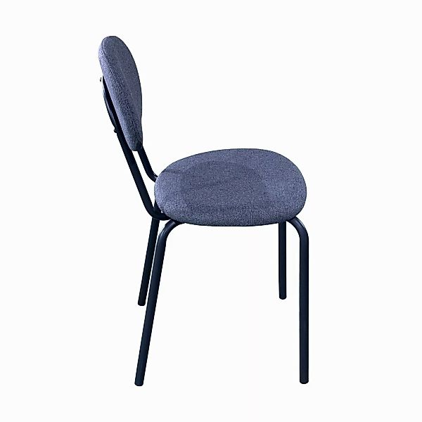HTI-Living Esszimmerstuhl Stuhl Anella Dunkelgrau 2er-Set günstig online kaufen