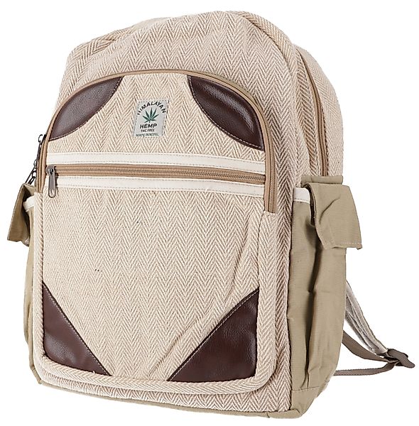Guru-Shop Freizeitrucksack Ethno Hanf Rucksack - günstig online kaufen