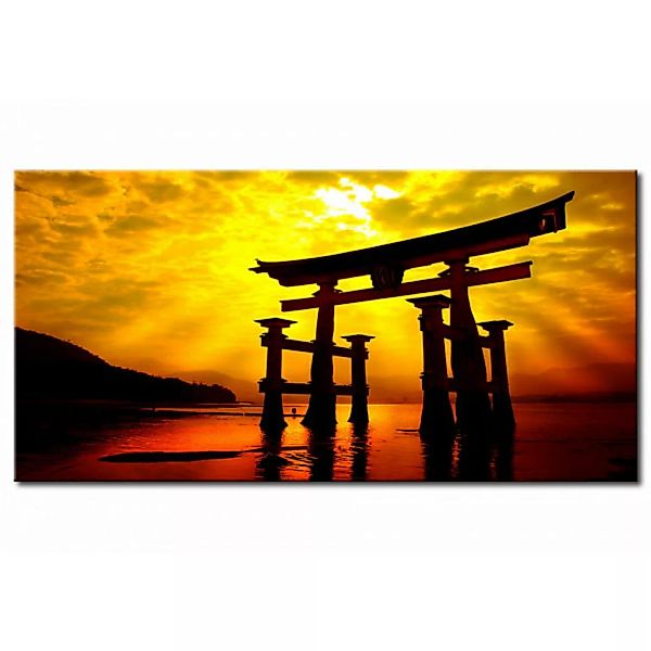 Leinwandbild Orientflair - Sonnenuntergang  XXL günstig online kaufen