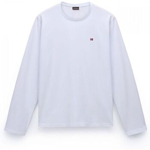 Napapijri  Langarmshirt SALIS LS - NP0A4HN7-0021 BRIGHT WHITE günstig online kaufen