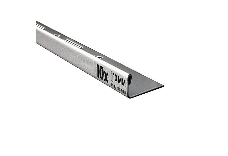 tktrading24 Abschlussprofil 10x L-Profil Fliesenprofil, Edelstahl, 250 cm, günstig online kaufen