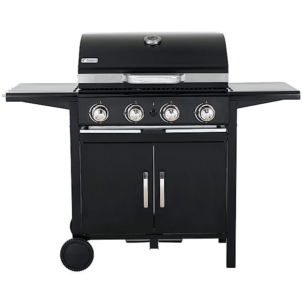 tepro Gasgrill Mayfield 4 130 x 103 x 58 cm (B x H x T) Schwarz günstig online kaufen
