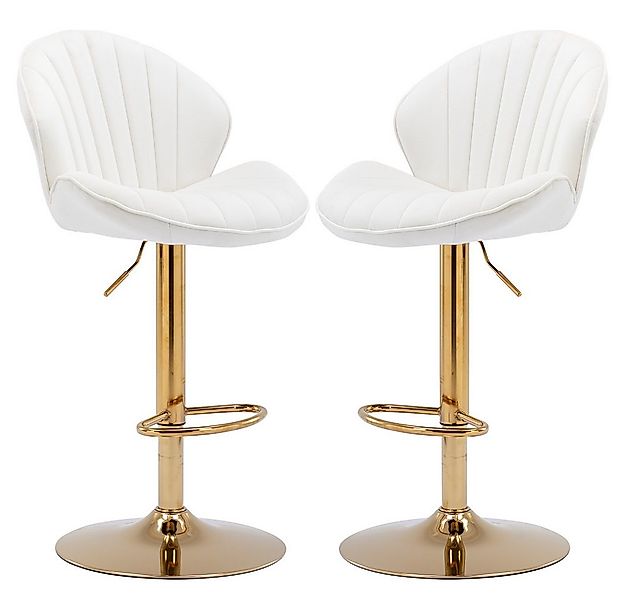 WAHSON OFFICE CHAIRS Barhocker 2er Set Barstuhl Bistrohocker mit Lehne günstig online kaufen