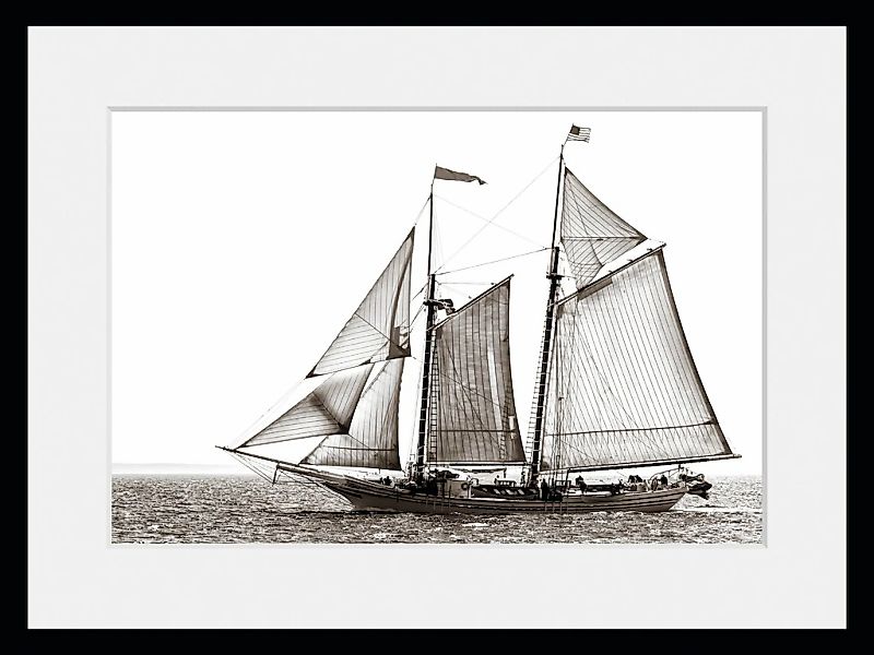queence Bild »Segelboot«, Schiffe-Seelandschaft-Seebilder-Meer-Meer Bilder- günstig online kaufen