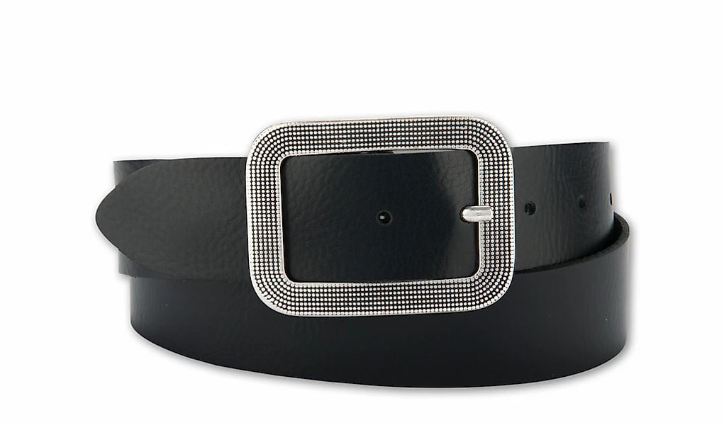 BERND GÖTZ Ledergürtel "Ledergürtel mit Designschließe im breiten Stil" günstig online kaufen