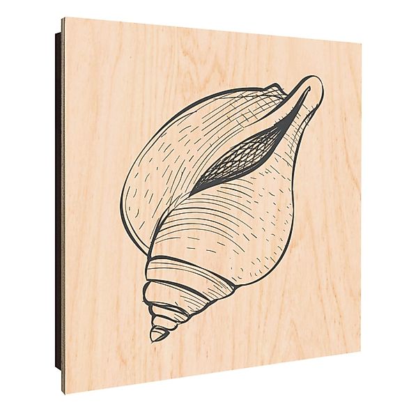 Banjado Großer Schlüsselkasten Holz 30x30cm Schwarz Scharnier Links 50 Hake günstig online kaufen