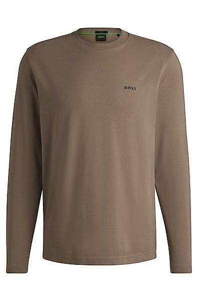 BOSS GREEN Langarmshirt Tee Long mit Rundhalsausschnitt günstig online kaufen