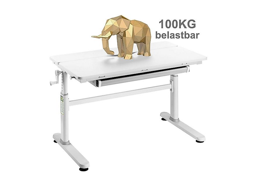HOKO Kinderschreibtisch Ergo Jugend Schreibtisch höhenverstellbar 54-76 cm, günstig online kaufen