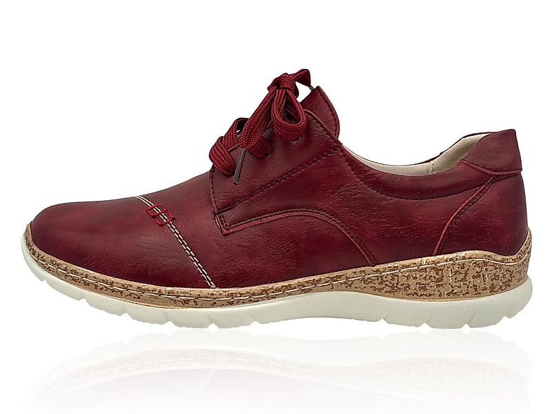 Nowaland Damen Komfort-Halbschuh Schnürschuh Leichtes Design mit strukturie günstig online kaufen