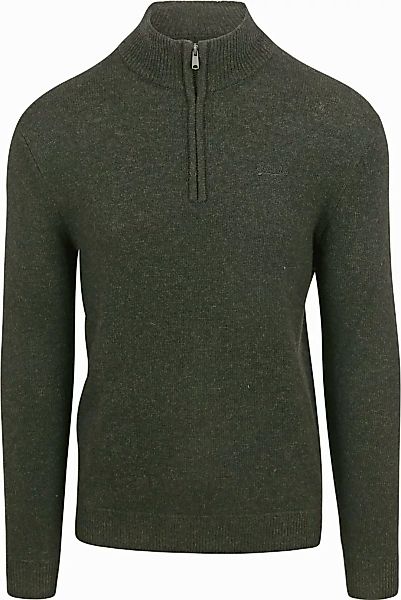 Superdry Strickpullover ESSENTIAL EMB KNIT HALF günstig online kaufen