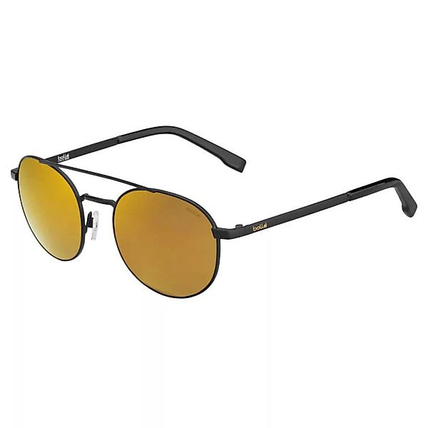 Bolle Ova Polarisierte Sonnenbrille HD Polarized Brown Gold/CAT3 Matte Blac günstig online kaufen