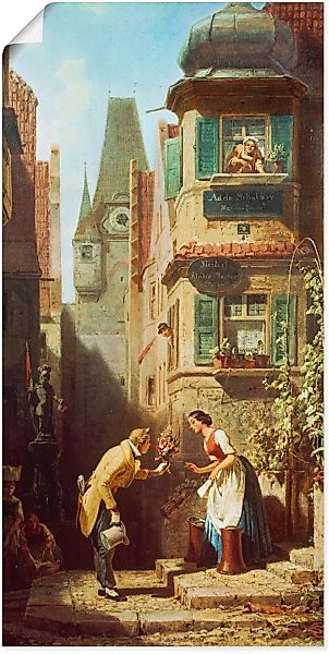 Artland Wandbild "Der ewige Hochzeiter. Um 1855/58", Paar, (1 St.), als Lei günstig online kaufen