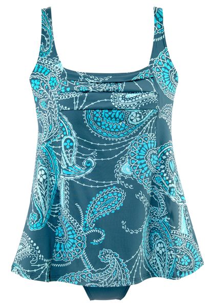 LASCANA Badekleid mit schönem Druck oder unifarben günstig online kaufen