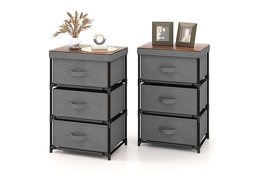 COSTWAY Nachttisch (2-St) günstig online kaufen