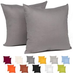 Woltu Kissenbezug, (2 Stück), Kissenhülle 100% günstig online kaufen