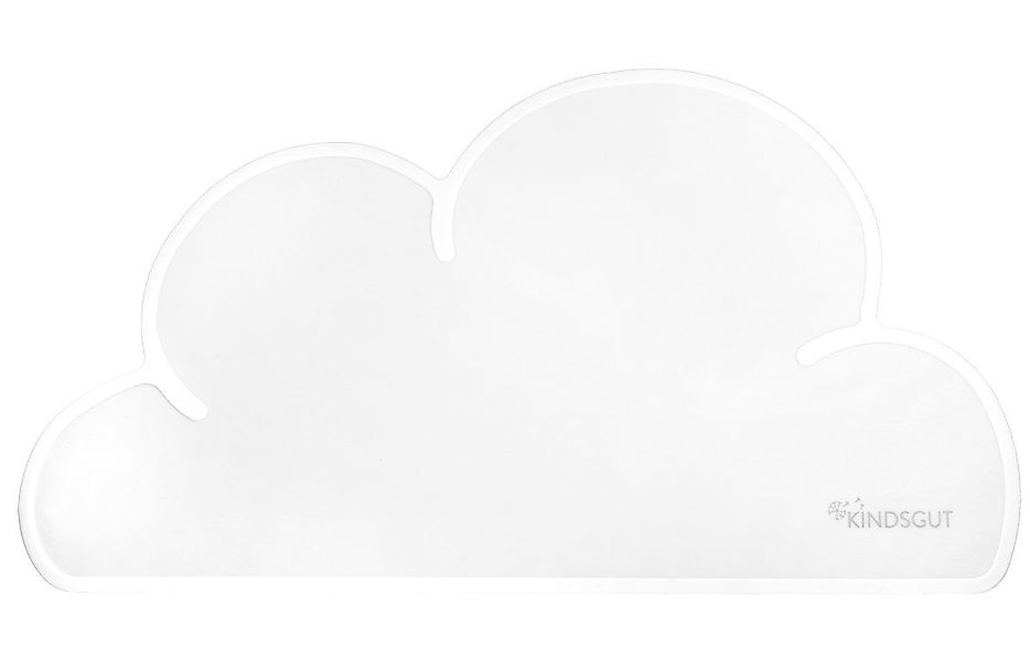 KINDSGUT Platzset Platzdeckchen Wolke, umweltfreundlich, Weiß günstig online kaufen