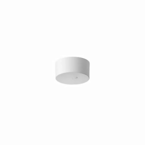 Armlehne  metall weiß / Rosette für Pendelleuchte My Disc LED - Flos - Weiß günstig online kaufen