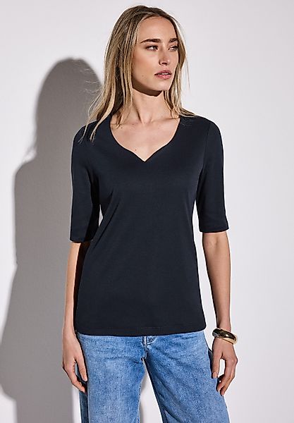 STREET ONE T-Shirt, im soften Baumwoll-Mix günstig online kaufen