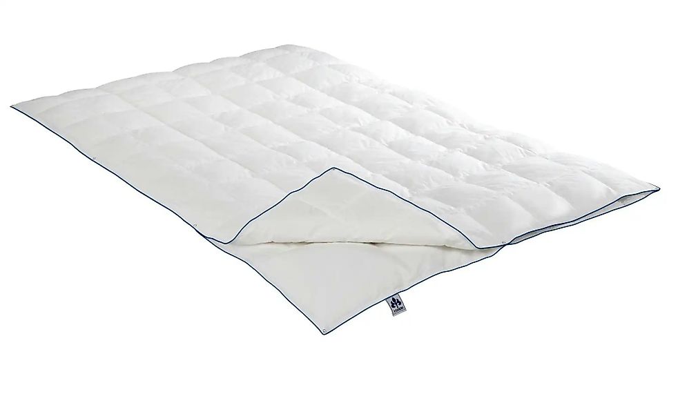 IRISETTE 4-Jahreszeiten-Daunendecke  Luna ¦ weiß ¦ Maße (cm): B: 155 H: 8 B günstig online kaufen